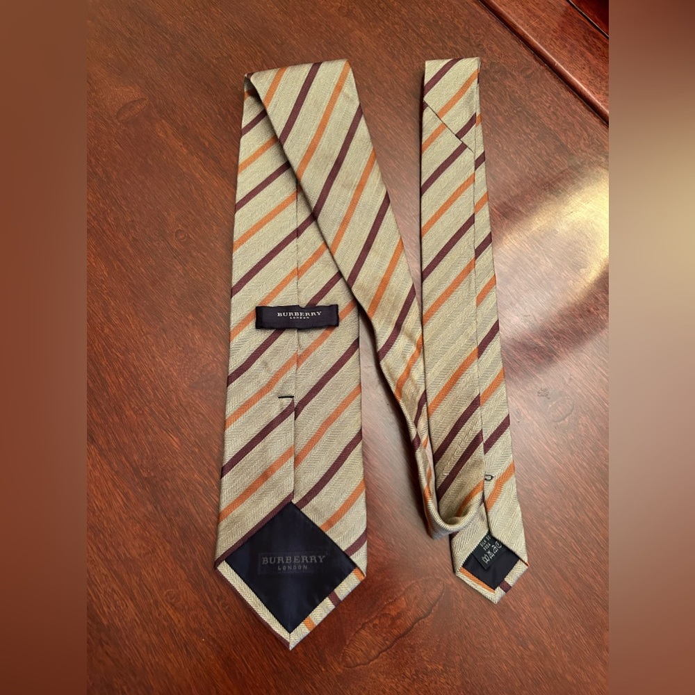 Burberry Imported Silk Tie